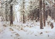 Ivan Shishkin Winter china oil painting artist